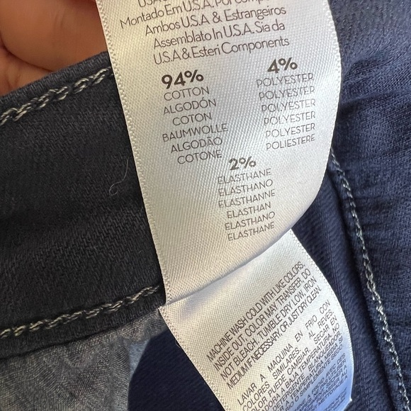 MOTHER The Breaker Crop So Far Gone Eclipse Jeans in Blue Size 29 - Picture 4 of 6